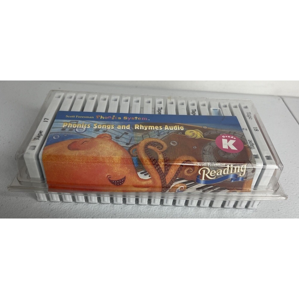 Scott Foresman Phonics Symstem Phonics Song &Rhythm Audio Cassette Tape Grade K